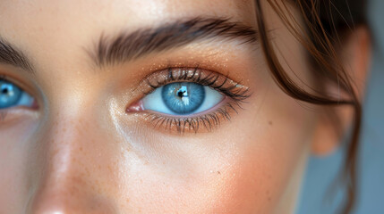 Fototapeta premium close up of eye