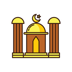 illustration of a bird in a cage