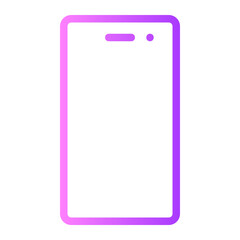 smartphone gradient icon
