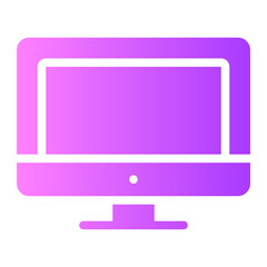 monitor gradient icon