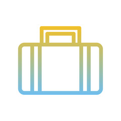Travel Bag Gradient Linear Style