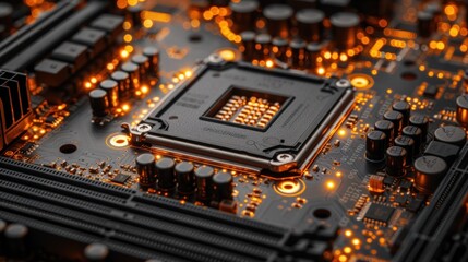 Precision Engineered Power: A Glimpse into the Heart of a High-Performance Computer