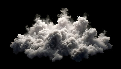 Realistic dry ice smoke clouds fog overlay perfect for compositing into your shots. Simply drop it in and change its blending mode to screen or add. 3d Illustration - obrazy, fototapety, plakaty