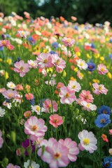 Fototapeta premium flowers in the garden