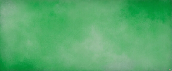 Fototapeta na wymiar Green background backdrop. Studio photography backdrop with green watercolor muslin paper texture.