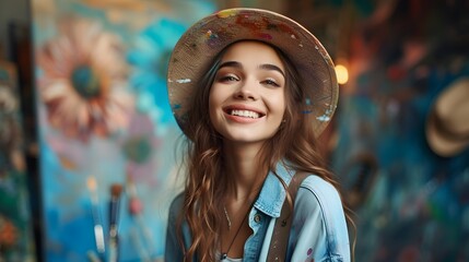 World Art Day Celebration: Happy Studio Painting