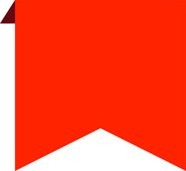 Red tag and ribbons, sale, promotion, discount, price