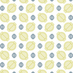 Grill icon repeated lovely trendy pattern beautiful vector illustration background