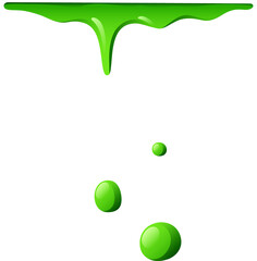 Fototapeta premium Dripping Slime