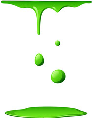 Dripping Slime Border