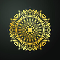 Luxury ornamental design with mandala, decorative mandala for print, poster, cover, brochure, flyer and banner.