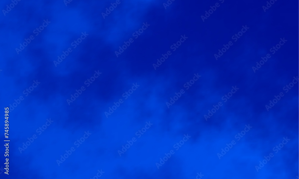Aufkleber abstract blue background, blue curve design smooth shape by blue color with blurred effect