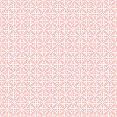 Tile pink and white vector pattern