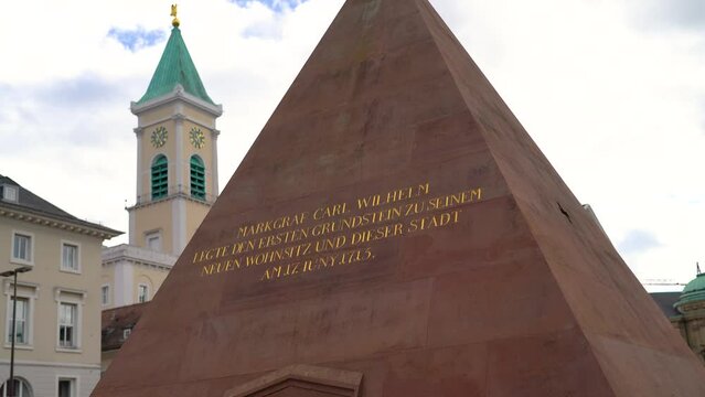 Karlsruhe Pyramide of german city founding day