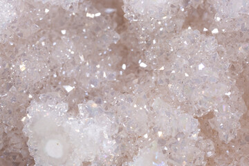Brilliant Precious stones. Mineral crystals in the natural environment. Texture of precious and...