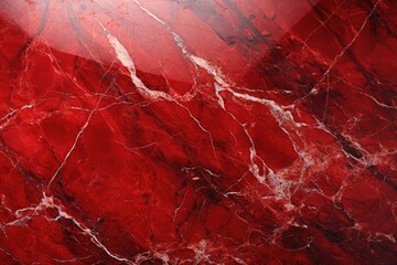 Red marble background natural marble texture. Glossy granite slab bloody color