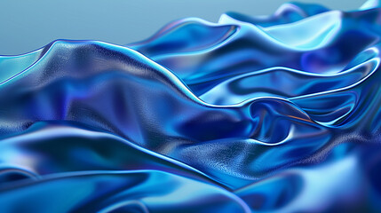 Obraz premium Blue background. AI generated art illustration.