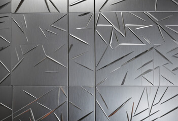 Abstract metal sheet, aluminum alloy, geometric background