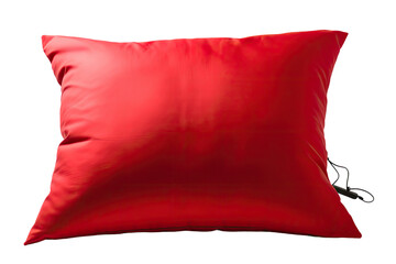 Battery-Operated Heated Throw Pillow PNG with Transparent Background