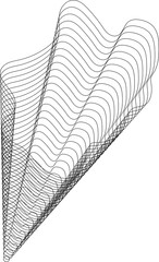 Dynamic wave lines shape, flowing, liquid, fluid elements