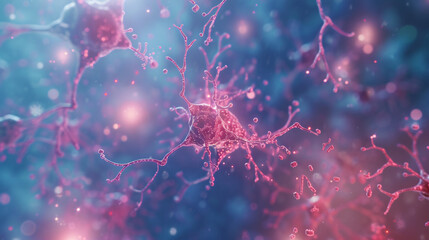 Background from Nerve Cells or Neural Networks.