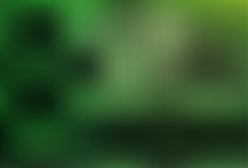 Dark Green vector blur pattern.