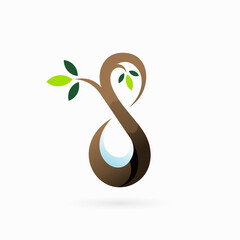 seed letter s logo, letter s seed logo