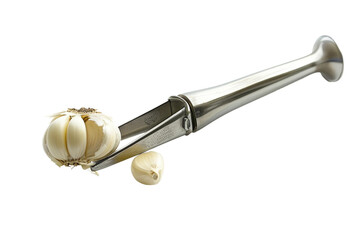Garlic Press isolated on transparent background