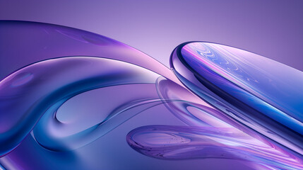 Abstract background with water. AI generated art illustration.