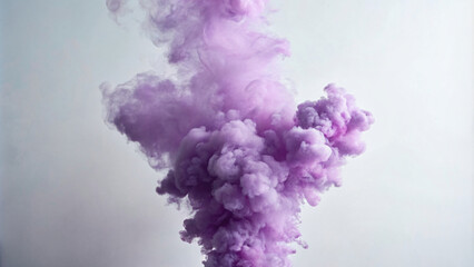 Fototapeta premium pink smoke on pastel background