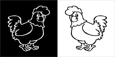 Illustration vector graphics of farm icon