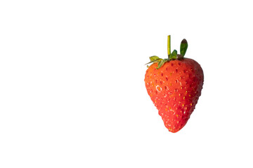 strawberry isolated on white background