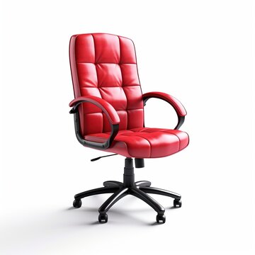 Office chair brickred