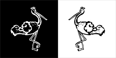 Illustration vector graphics of ZooWoodcuts icon