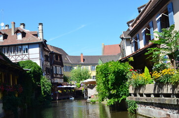 La Petite Venise à Colmar (Haut-Rhin - Grand-Est - France)