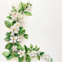 Fototapeta premium Floral Plant Background