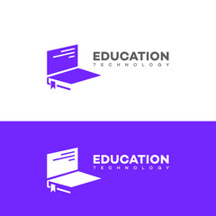 Education Technology Logo Icon Brand Identity Sign Symbol 