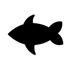 Fish Healthy Food Glyph Icon