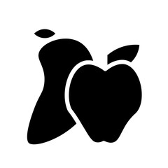 Healthy Food Diet Glyph Icon