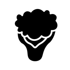 Balanced Diet Nutrition Glyph Icon