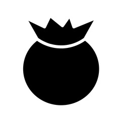 Fruit Diet Organic Glyph Icon