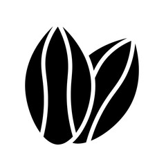 Almond Diet Food Glyph Icon