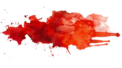 watercolor stain isolated on white background, png