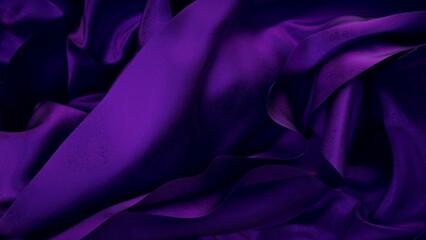 Vivid purple petal pattern on dark backdrop, resembling a flowering plant