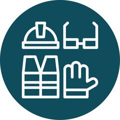 Safety Gear Icon