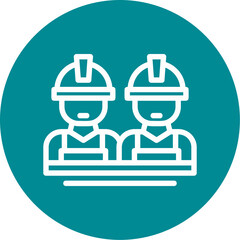 Construction Crew Icon