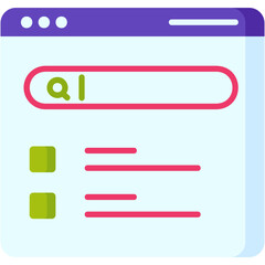 Search Bar Illustration