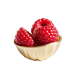Raspberry image isolated on a transparent background PNG photo