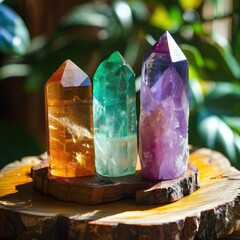 Minerals, Crystals, Semi precious Gemstones, Magic still life for Crystal Energy Healing, Esoteric ritual, Witchcraft, Spiritual practice, Meditation, reiki - 745939976