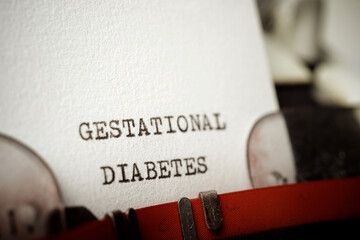 Gestational diabetes phrase